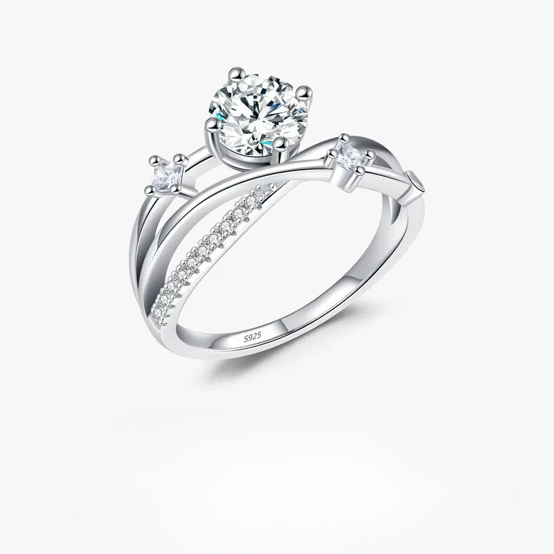 ANILLO PARIS MOISSANITA
