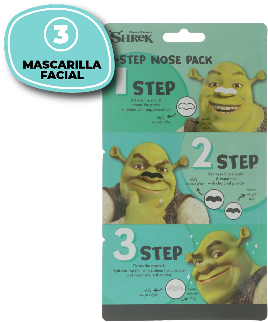 PACK 3 PASOS PARA NARIZ