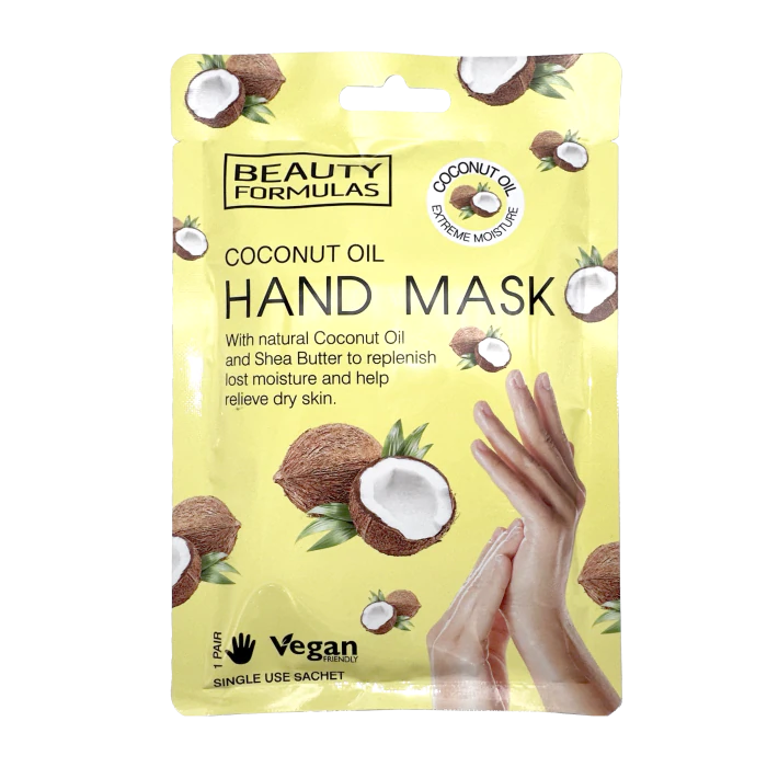 MASCARILLA PARA MANOS CON ACEITE DE COCO