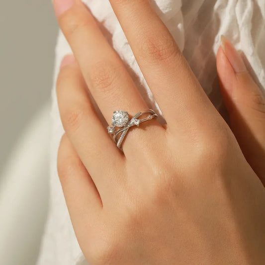 ANILLO PARIS MOISSANITA