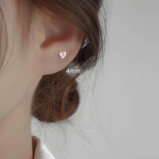 PENDIENTE CORAZON 4MM