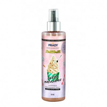 GLITTER PARA CUERPO Y PELO SWEET MACADAMIA, PRADY