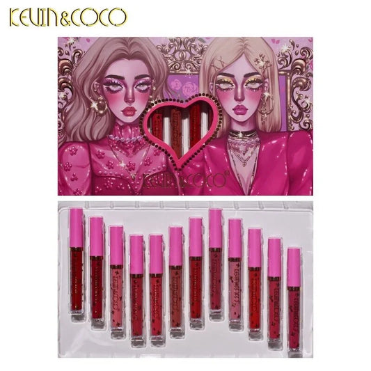 PACK DE 12 LABIALES KEVIN & COCO